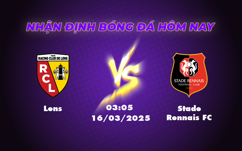 Lens vs Stade Rennais FC Cuộc chạm trán cân não tại Ligue 1 1 lens stade rennais fc 16 03 ligue 1