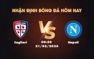 cagliari napoli 21 03 seria a