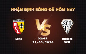 lens angers sco 21 03 ligue 1