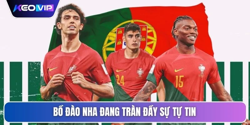 Bồ Đào Nha đang tràn đầy sự tự tin
